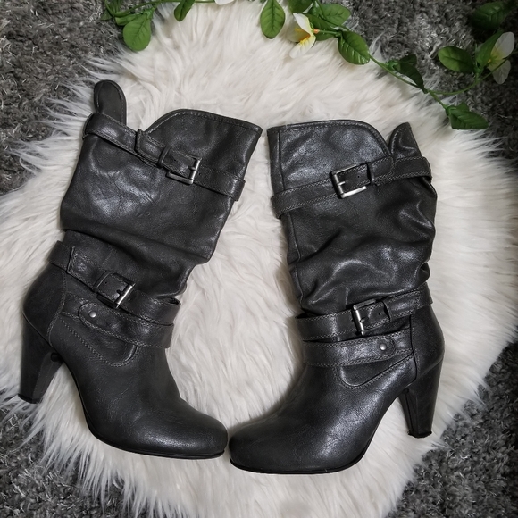 Nine West Shoes - NINE WEST Gray Ankle Boots